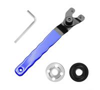 SHYSBV Angle Grinder Adjustable Spanner, Universal 10-52mm Pin Key Wrench Lock-Nut Pin Grinder Key with Non-Slip Plastic Coated Grip, Allen Key Fitting Part Flange Home Spanner Wrenches
