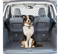 SHYSBV Dog Guard for Car Boot, 120cmx70cm Dog Car Barrier Net Pet Car Divider with 4 Hooks and Adjustable Straps, Universal Back Seat Barrier Net for Trucks, SUV, Full Sized Sedans