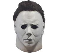 SHYSBV Michael Myers Mask,Halloween Scary Kills Mask,Halloween Horror Masks,Full Head Mask Halloweens Horror Face,Latex Rubber with Hair,Halloween Cosplay Costume Props