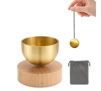SHYSBV Small Singing Bowl Made of Cast Metal for Meditation, Yoga & Relaxation, Handmade Singing Bowl to Promote Mindfulness, Chakra Balancing and Stress Relief