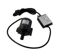 SHYSKY 12V DC Micro Pressure Brushless Water Pump DC50H-12150S 55W 15m Lift, Flow Rate 500L/H,for Small Pressurization, Circulation, Cooling, Garden System