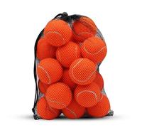 SHYUJAJIE Tennis Balls, 20 Pack Training Tennis Balls,High Elasticity Practice Tennis for Beginner, Exercise Playing Balls for Pet Dog (Orange)