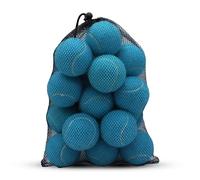SHYUJAJIE Tennis Balls, 20 Pack Training Tennis Balls,High Elasticity Practice Tennis for Beginner, Exercise Playing Balls for Pet Dog (Light Blue)