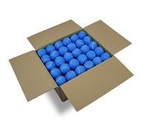 SHYUJAJIE Tennis Balls, 90 Pack Training Tennis Balls Bulk, High Elasticity Practice Tennis for Beginner, Exercise Playing Balls for Pet Dog (Dark Blue)
