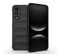 SHYXGLON Case for OnePlus Nord 5 5G / OnePlus Nord CE 5 5G with Microfiber Lining Silicone Liquid Cover, Ultra Thin Silky-Soft Touch Flexible Bumper Rubber Shockproof Case (Black, Nord 5)