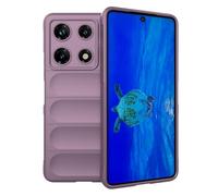 SHYXGLON For Infinix Note 30 Pro 4G Case, Ultra Thin Liquid Silicone Rubber Soft TPU Flexible Bumper Hybrid Rugged Armor Shockproof Cover Phone Case for Infinix Note 30 Pro 4G (Purple)