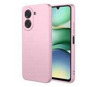 SHYXGLON For Xiaomi Poco X8 Pro 5G Case Silicone Rubber Ultra Thin, Soft TPU Gel Flexible Bumper Hybrid Armor Rugged Flexible Anti-Slip Cover Shockproof Case for Xiaomi Poco X8 Pro (Rose)