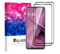 SHYXGLON Screen Protector for Honor X9C / Honor X9B / Honor Magic 6 Lite/Magic 7 Lite Tempered Glass [2-Pack], HD Clear, 9H Hardness, Anti-Scratch, Bubble-Free, Dust-Free (Black, Magic 6 Lite)
