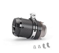 SHYYBD 51mm 60MM Motorcycle Exhaust Muffler Pipe For CFMOTO 450sr For Kawasaki For Z900 For Z 900 Slip On Exhaust Pipe Tailpipe Muffler Exhaust Pipe(Color 2,60mm)