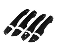 SHYYBD Car Exterior Door Handle Moulding Cover Trim Decor W/Keyless Entry for Civic 10th Gen 2016-2021Handle Protector Shell Outer Handle Shell(Gloss Black,No Smart)