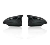 SHYYBD Car Exterior Mirror Housing For Toyota For Yaris 2012-2019 Carbon Look Side Rearview Cover Cap Shell With Turn Signal(Gloss Black)