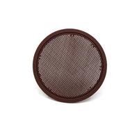 SHYYBD Car Interior Door Front Rear Woofer Horn Sound For BMW X5 X6 X3 X4 5GT E70 E71 E72 F25 F26 F07 Loudspeaker Grid Cover Center Control Panel Frame Cover Sticker Trim(Moka)