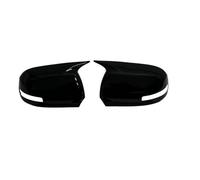 SHYYBD Car Rearview Mirror Housing For Mitsubishi For ASX For Outlander 2013-2018 Left Right Side Exterior Cover With Turn Signal(Gloss Black,1)