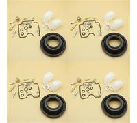 SHYYBD Carburetor Rebuild Motorcycle Carburetor Repair Kit For Y&amaha FZS600 FAZER FZS 600 FAZER 1998-2003 Carb Rebuild Parts Float Diaphragm(Set 1)