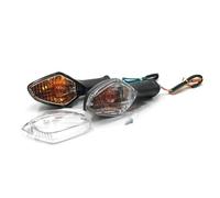 SHYYBD Effect Light Effect Light Motorcycle Turn Signal Light For CTX700N CRF250L MSX125 Grom CMX300 CMX500 Flashing Indicator Brake Lamp Parts Position Lamp(CLEAR)