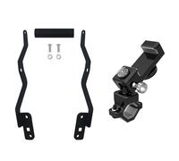 SHYYBD GPS Navigation Bracket Motorcycle Phone Navigation Bracket For B&MW F900XR F 900 XR 2020-2022 Front Bar Windshield Mount Stand Accessories Phone Mount(Black 22mm4)