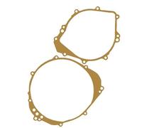 SHYYBD Motorcycle Engine Gasket For YZFR1 YZF-R1 1998-2003 FZ1 FZS1000 2001-2005 Stator Engine Left Right Crankcase Cover Gasket Gaskets Seal Set(Left Right Crankcase)