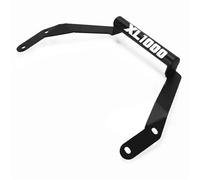 SHYYBD Motorcycle GPS Navigation Mounting Fixed Bracket For XL1000V Varadero 2003-2011 Phone Adapt Base Mount Bracket Gps Front bar holder(Black 3)