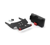 SHYYBD Motorcycle GPS Navigation Plate Bracket For ADV 350 2021-2024 Phone Expansion Mount Supporter Holder Mounting Kit Cellphone Support Holder(Black 2)