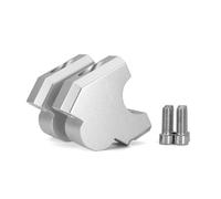 SHYYBD Motorcycle Handlebar Riser For CRF1100L Africa Twin1100 Adventure Sports 2020 Handle Bar Clamp Adapter Extension Lift Height Riser(Silve)