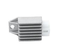 SHYYBD Motorcycle Scooter Voltage Regulator Rectifier 4 Wires Voltage Regulator With For GY6 50cc 125cc 150cc CD70 Moped Scooter ATV Rectifiers(110 rectifier silver)