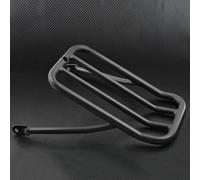 SHYYBD Motorcycle Sissy Bar Backrest Luggage Solo Shelf Frame Rack For Harley Sportster XL 883 XL1200 Forty Eight Backrest Pad(BLACK)
