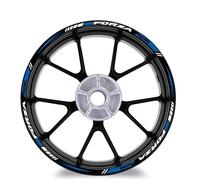 SHYYBD Wheel Rim Sticker Motorcycle 15″14″ Wheel Sticker For FORZA 125 250 300 350 750 MF13 Scooter Reflective Rim Stripe Decal Accessories Stickers Set(Color 3)