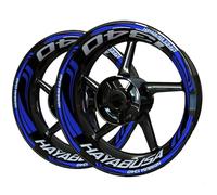 Wheel Rim Sticker Motorcycle Wheel Sticker Hub Decal for Suzuki Hayabusa 1340 Hayabusa 1340 Rim Stripe Tape Decals Stickers Decorative Stickers Set(Color 4)