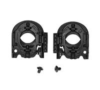 SHYYOULQE 1 Pair Motorcycles Helmets Lens Visors Clip Shield Visors Fixing Screws Base Plate for MT 4 Helmet Motorcycles Helmet Accessories