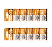 SHYYOULQE 10Pack BR1632 DL1632 ECR1632 KCR1632 LM1632 Lithium Coin Button Batteries 3V For KeyFob And Gadgets Button Cell Battery