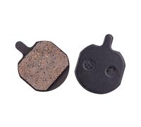 SHYYOULQE 1pair Mountain Bike Disc Brake Pad Semimetallic Hydraulic Disc Brake Pad Ensuring Safe Cycling Steel Backing Plate