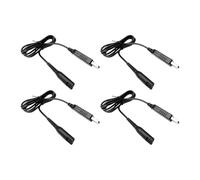 SHYYOULQE 2 Pack Braided USB Charging Cables for Electric Shavers Fast 1.2M Cord with Reinforced Ends Travel-Friendly Wire