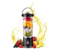 SHYYOULQE 200W Portable Electric Blending Machine Rechargeable Cordless Juicer Powerful Juicer Cup 600ml for Smoothie Food Mixing Multifunctional Smoothie Maker