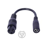 SHYYOULQE 5.5x2.1mm Female Converter Cord Wire DC5521 To Multiple Different Plug For Various Electronics LED Light 15cm Long