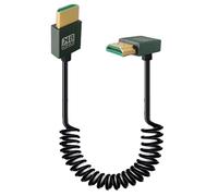 SHYYOULQE 8K HDMIcompatible Cable 0.9M, Coiled Male to Male Interfaces for Professional Video Equipment Fast Speed HDMIcompatible