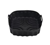 SHYYOULQE Air Silicone Baking Tray Square Pot Basket Foldable for Oven Accessories Foldable