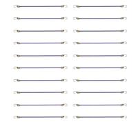 SHYYOULQE Bungee Cord with Hook 20Pcs Heavy Duty Cord Luggage Strap Elastic Strap for Securing Tarps Tent Elastic Rope