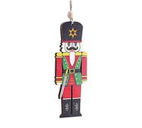 SHYYOULQE Creative Christmas Puppet Tree Car Bag Hanging Lovely Soldier Room Decoration Atmosphere Improvemen Puppet Simple for Kids Ornament Pendant