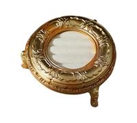 SHYYOULQE Decorative Golden Resin Earring Showcase Tray Jewelry Organizers Photo Frame for Boutique Displays Gold Resin Jewelry Display for Earrings