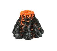 SHYYOULQE Decorative Resins Volcano Fish Tanks Landscaping Decoration Aquariums Accessory for Natural Underwater Environment Realistic Mountain Decoration