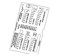 SHYYOULQE Easy to Read Distance Meter Efficient Versatiles Distance Measurement Tool for Precise Measurements Compacts Equipment