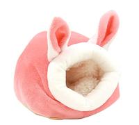 SHYYOULQE Hamster Hammock Winter Warm Velvet Small Pet Cage Sleep Nest Bed For Guinea Pigs Hedgehog Squirrel Cage Accessories Animals Bed Sheets Bedding Set Bedroom Decor Bedroom