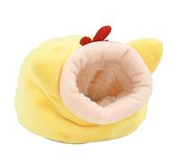 SHYYOULQE Hamster Hammock Winter Warm Velvet Small Pet Cage Sleep Nest Bed For Guinea Pigs Hedgehog Squirrel Cage Accessories Animals Bed Sheets Bedding Set Bedroom Decor Bedroom