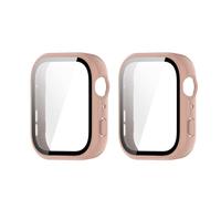 SHYYOULQE Impacts Resistant Protective Cover Full Coverage Shell Dustproof Case with Build in Screen Protector for Smartwatch 2Pcs Watch Housing