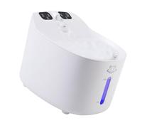 SHYYOULQE Intelligent Circulating Water Dispenser 30 Day Battery Life Extreme Quiet Fan USB Powered for Home Animals Automatic Puss Water Distributor with Filter