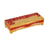 SHYYOULQE Jewelry Box with Sections Alloy Craftsmanship Inspired Storage for Necklaces Earrings Antique Jewelry