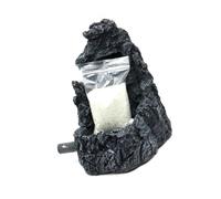 SHYYOULQE Natural Ecosystem Resins Sand Waterfall Ornaments for Fish Tanks Promoting Habitats with Flowing Sand Fish Tanks