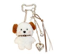 SHYYOULQE Portable Plush Animal Keyring Cartoon Styles Home Car Decoration Soft Materials for Women Purse Everyday Carry Essential Multipurpose Plush Ornament