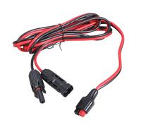 SHYYOULQE Professional 30Amp Solar Panel Adapter Cable Line ADS Plug To Multi-Contact 4 Connectors 12AWG Wire 2m/3.0m Long Solar Panel Cable
