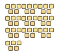 SHYYOULQE Resistant Alloy Square Holder Suitable for 20mm Time Gemstones Providing Stable Long Lasting Exhibits Stand